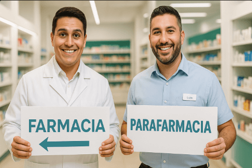 Separar farmacia y parafarmacia